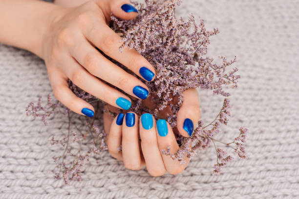 Beautiful female manicure